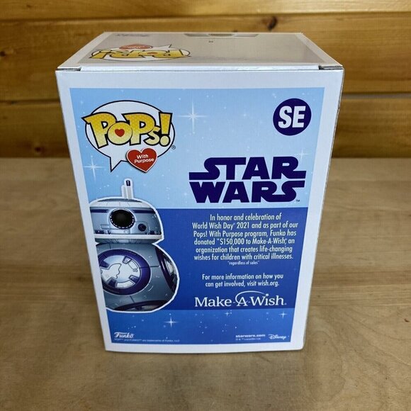 Funko POPs! with Purpose Star Wars MAKE A WISH BB-8 #SE - Picture 2 of 6